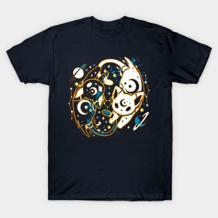 Kitten Moon Stars T-Shirt